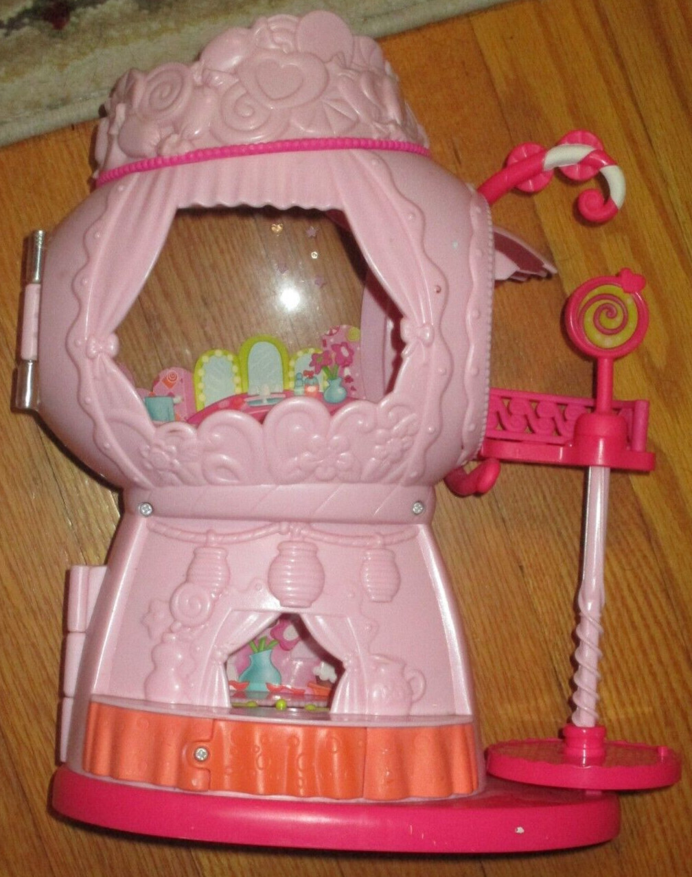 My Little Pony Ponyville Bubble Gum Candy Shop Playset Music Accessories Toy MLP