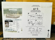 Broan 30 inch Convertible 375-CFM Stainless Steel Under Cabinet Range Hood