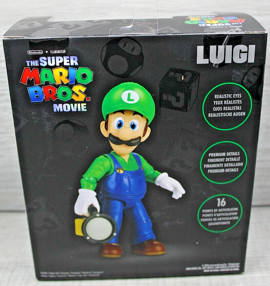 Boneco Luigi Super Mario Bros - Brasil Games - Console PS5 - Jogos