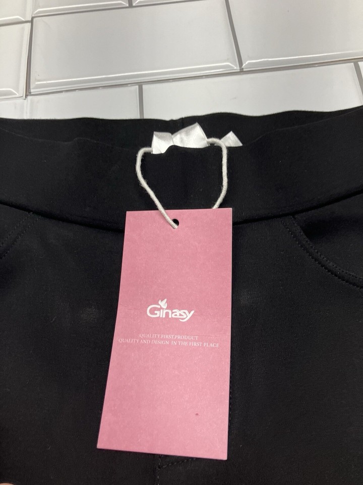 Women’s Ginasy Black Legging Dress Pants Size XS eBay