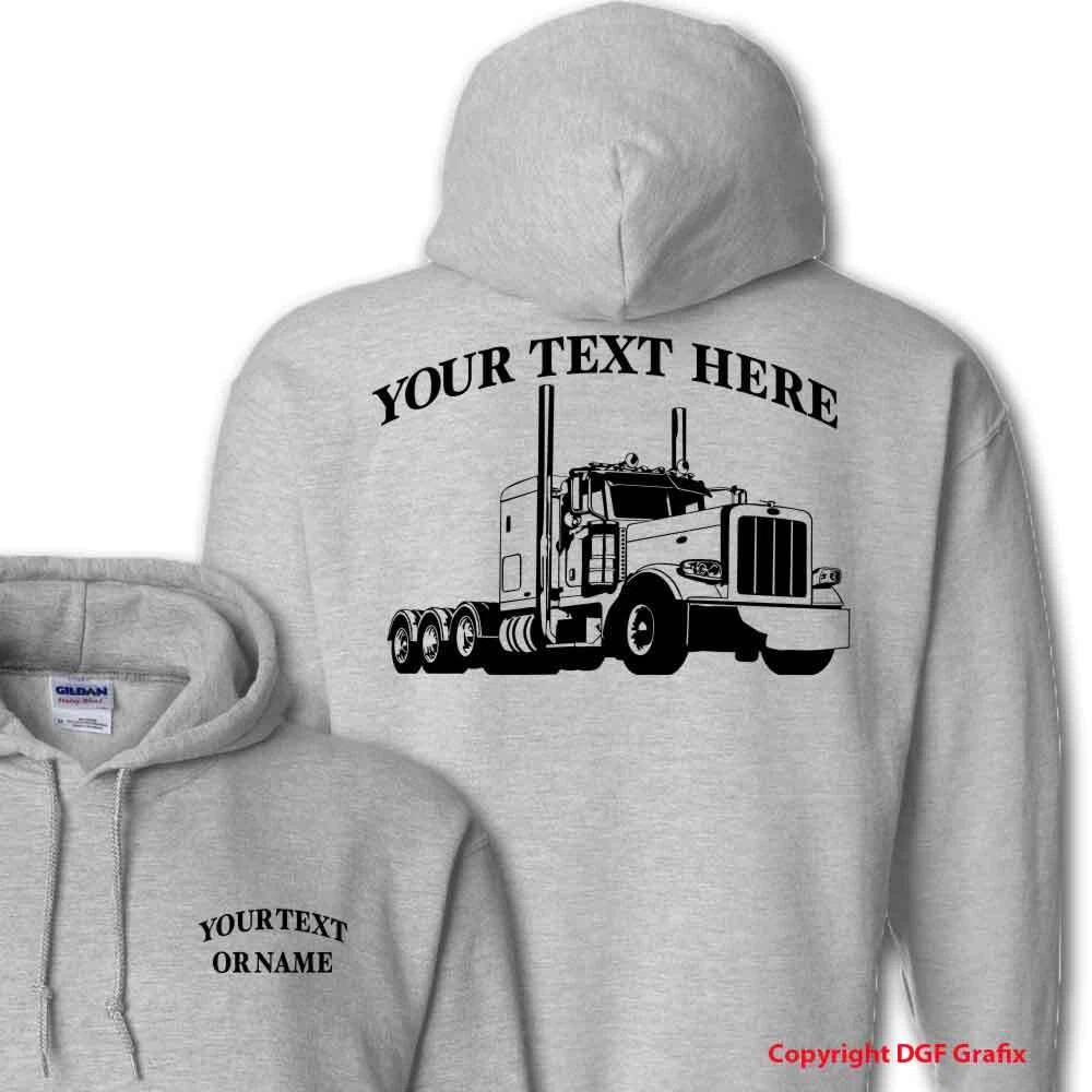 Custom peterbilt sale hoodie