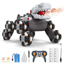 Dinosaurio Control Remoto Coche Juguete Control Remoto Coche Acrobacias Para Niños Niñas Regalo