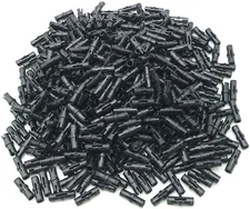 Lego Lot of 500 New Black Technic Pins with Friction Ridges Lengthwise Parts
