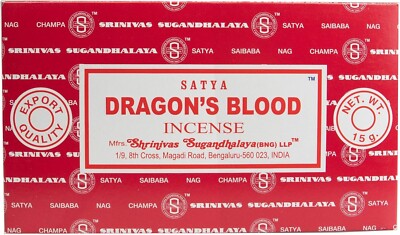 Satya Räucherstäbchen Incense Dragon Blood (B)