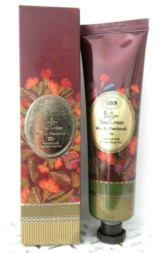 Sabon BUTTER HAND CREAM Woody Patchouli 2.6 oz NIB (505) | eBay