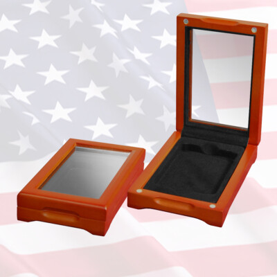 Single Slab Coin Box with Display Window