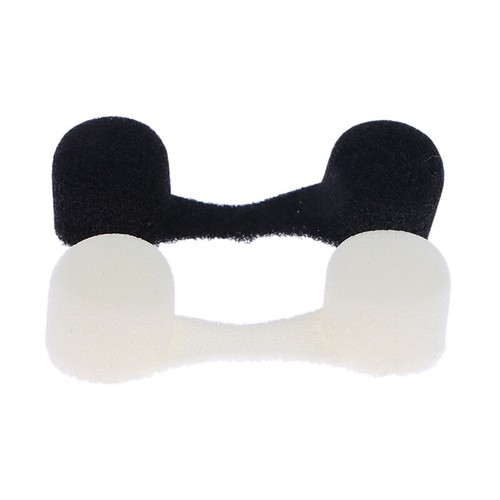 10X Black White Disposable Soft Sponge Nose Nasal Plug Filters for Spray Tann_si - Picture 6 of 11