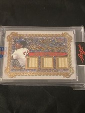 Wade Boggs 2021 Leaf Art Of Sport Paint By Numbers Triple Bat /35