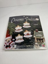 Christmas Tradition "1929 Angel Ornaments" Clothespins Stitch Kit Holiday Tree
