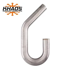 2.25" 2-1/4" U J Combo 304 Stainless Mandrel Bend Exhaust Tubing Pipe Header SS