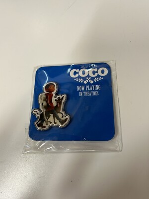 Disney Pixar Coco Pin with Miguel and Pet Sidekick Dante the Xoloitzcuintle Dog