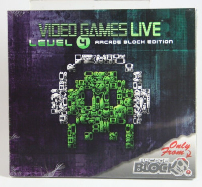 Video Games Live Level 4 Arcade Block Edition CD Tommy Tallarico SEALED WOW