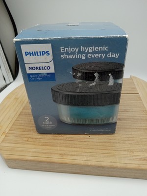 Philips Norelco Quick Clean Pod Cartridge CC12/52 Open Box Wear On Box..