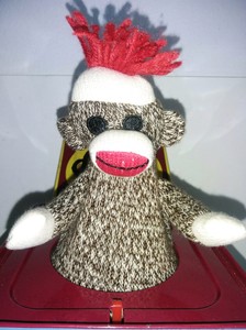 schylling sock monkey jack in the box