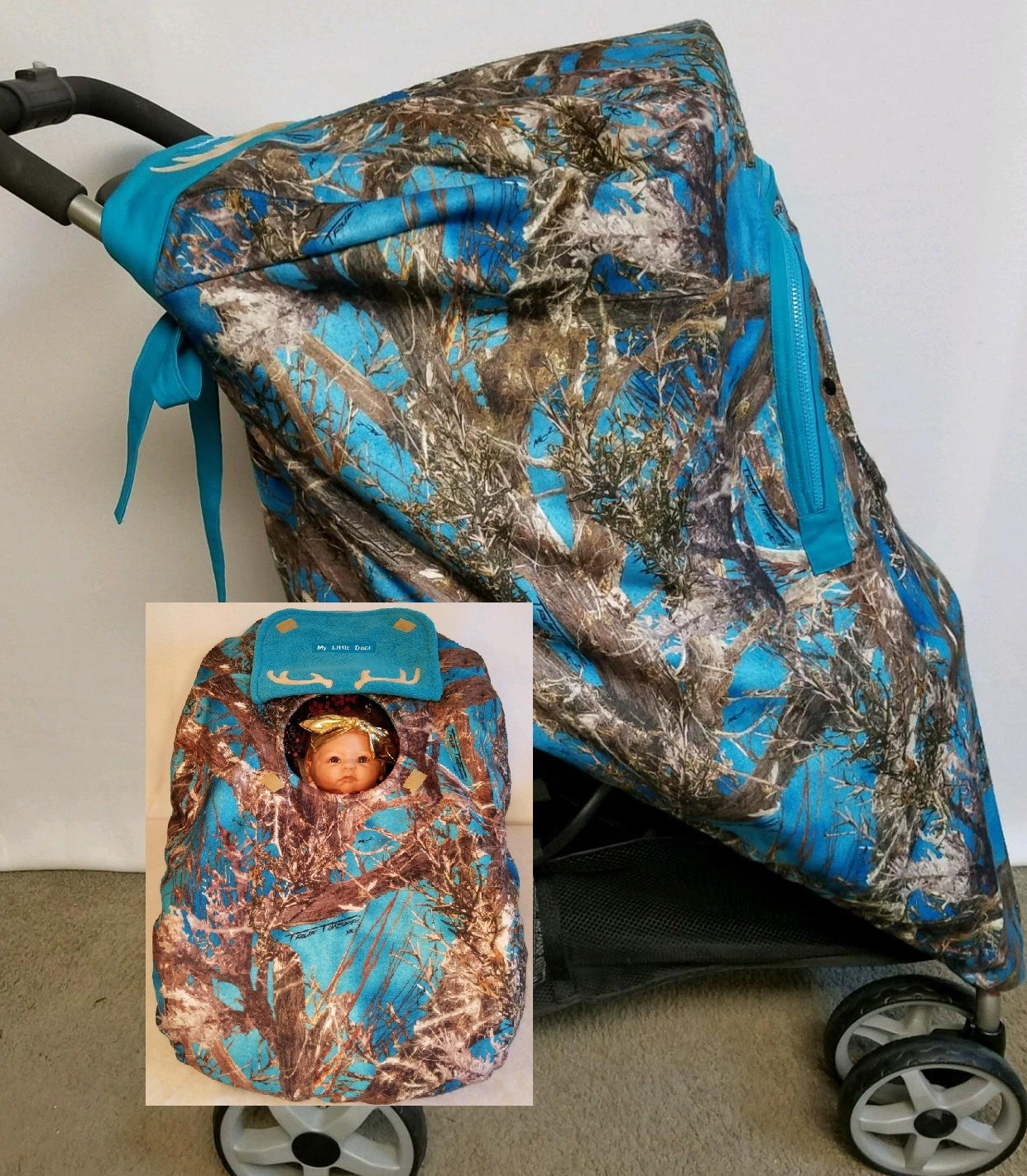 custom stroller canopy