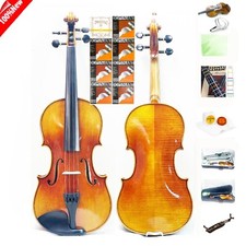 ^Andreas Gagliano Violin Outfit 4/4-1/2 VN402M-Y Education +Pack Dominant String