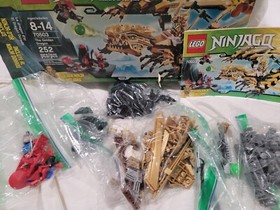 LEGO NINJAGO: The Golden Dragon (70503) Missing 3 pieces