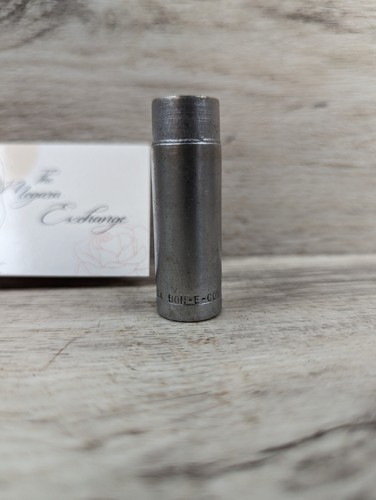 Vintage Bon-E 7/16 Steckschlüssel 6 Punkt tief 3/8 Antrieb SAE KOSTENLOSER VERSAND