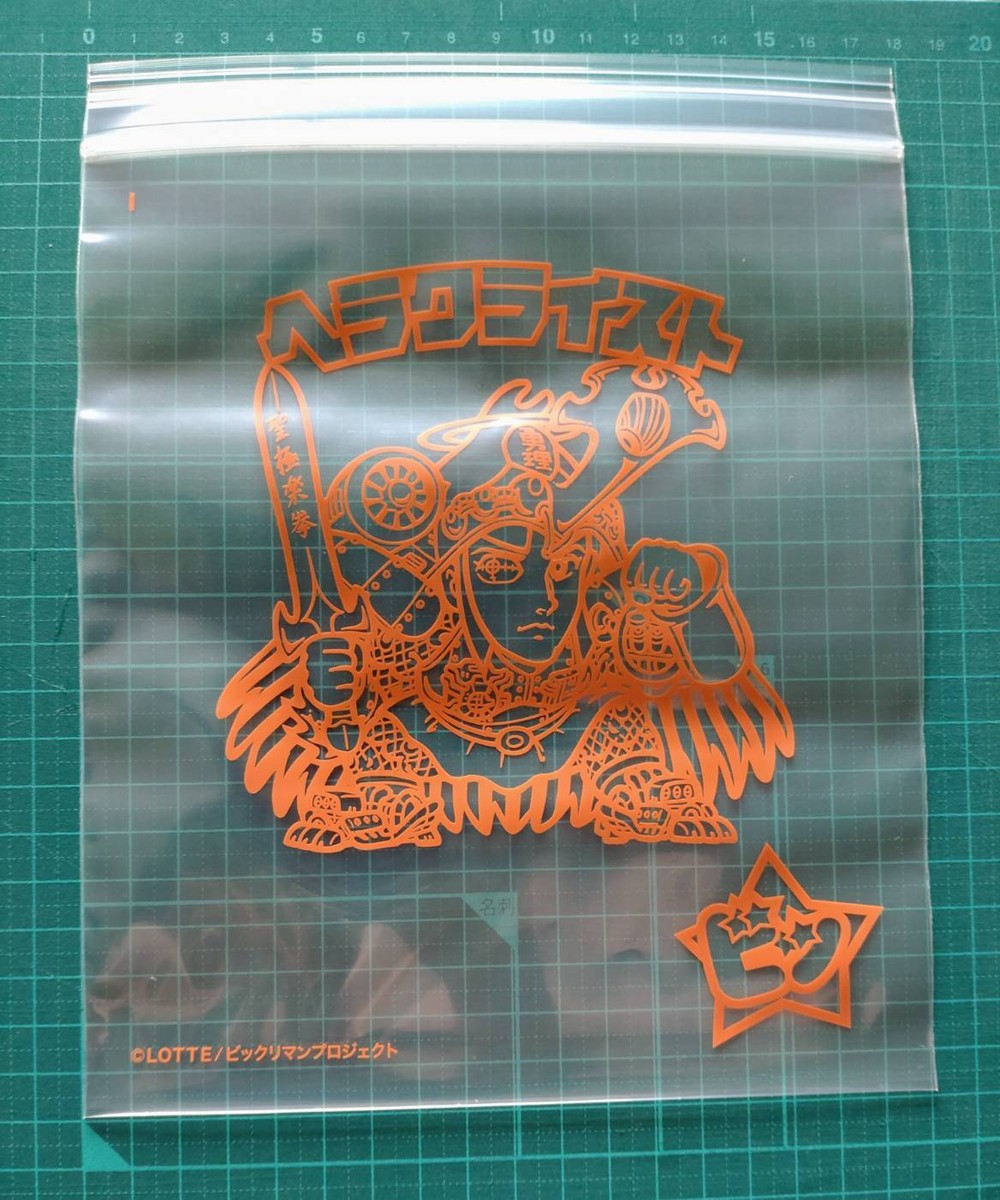 Bikkuriman×BREEZE Zipper pack Super Super Devil Big Sticker from