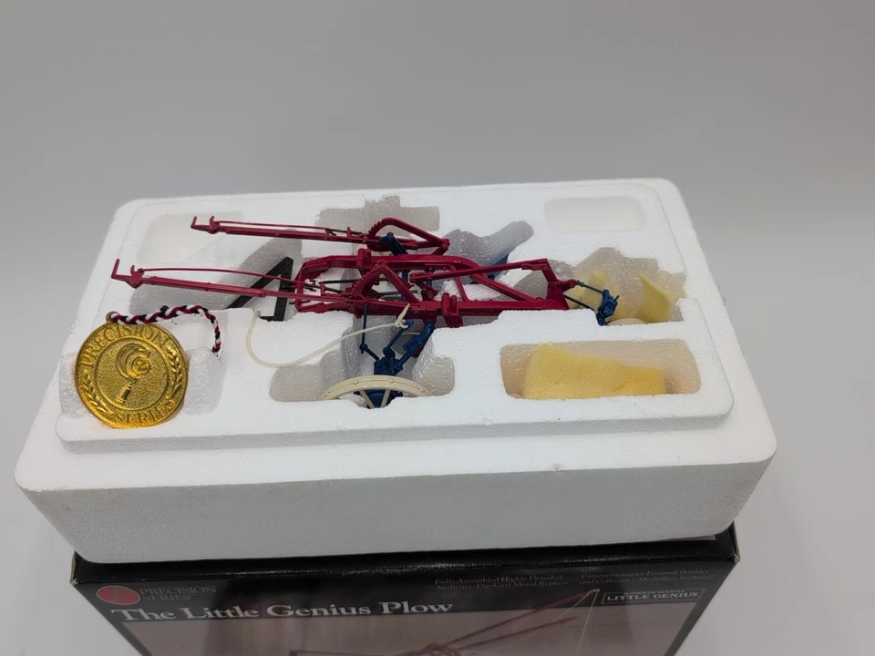 1/16 Ertl Farm To The Little Genius Plow Precision Series McCormick  - Image 2 of 3