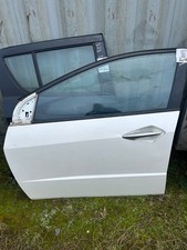 HONDA CIVIC MK8 2006 - 2011 NEARSIDE PASSENGER LEFT DOOR WHITE (NH624P)