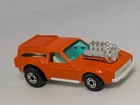 Vintage 1975 Matchbox Superfast Vantastic No. 34 Orange Ford Mustang Diecast Car