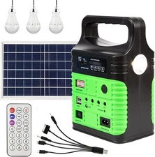Portable Power Station,Solar Generator with Panels included,LiFePO4 Battery P...