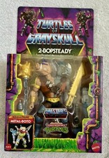 MOTU TMNT Turtles of Grayskull 2-BOPSTEADY Masters of the Universe Mattel Figure
