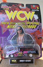 Wcw Nitro-streetrods Bret Hitman Hart 164 Die-cast Racing Champions Moc