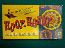 Hoot-Nanny Magic Designer 1946 Metal Spirograph Toy Drawing Art Design Game VTG
