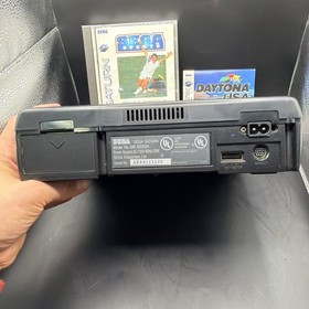 Saga Saturn MK80000A 1996 - Console  And Games Tested Power Cord