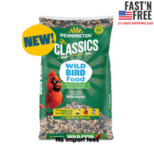 Pennington Classic Dry Wild Bird Feed and Wild Bird Seed, 10 lb. New Bag, 1 Pack