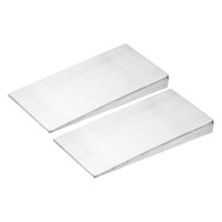 "2 StüCk Edelstahl Flanschkeil 3/8\" X 2\" X 3-15/16\" FüR Silver"