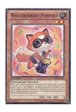 Yugioh SHSP-DE014 Waschbärbaby Ponpoko - 1. Auflage