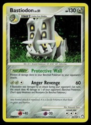 Bastiodon 21/123 DP Mysterious Treasures Holo Rare