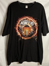 AEW NJPW Forbidden Door Toronto 2023 Wrestling Event T Shirt Mens XL Black