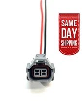 New Fuel Injector Connector Plug Pigtail Harness (see Last Photo For Fitment)