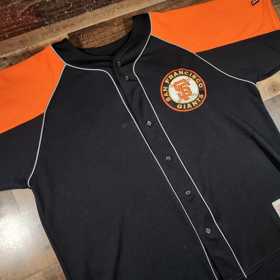 Camiseta deportiva de béisbol vintage de los Gigantes de San Francisco Tim Lincecum para hombre 2XL negra Y2K MLB Foto 2 de 4