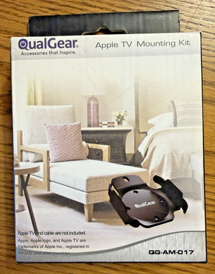 QualGear QG-AM-017 Mount for Apple TV/AirPort Express Base Station 2nd & 3rd Gen