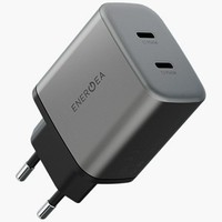 Energea Ampcharge GAN45 2Xusb-C Pd Pps QC3.0 45W Netzteil