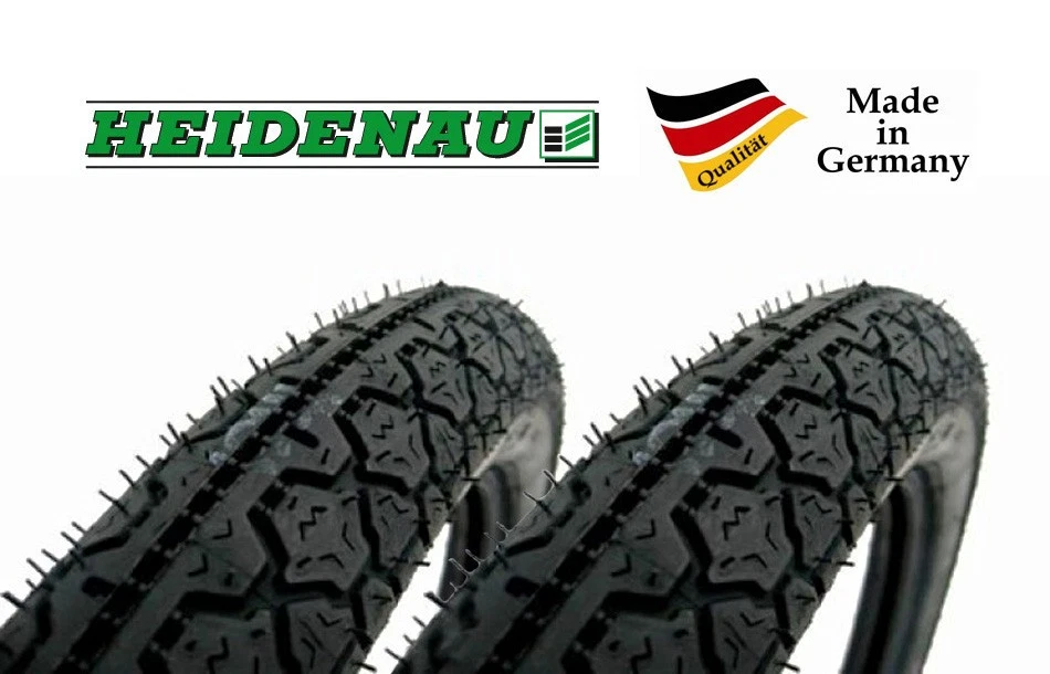 2 x Reifen 2,75x17 Heidenau K36/1 Moped Mokick Motorrad 17 Zoll