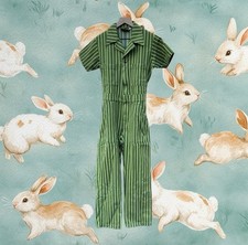 Big Bud Press Frontier Green Stripe Short Sle...
