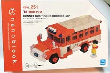 Kawada NanoBlock NBH-251 ISUZU Bonnet Bus 570Pcs (Made in Japan) FREE SHIP