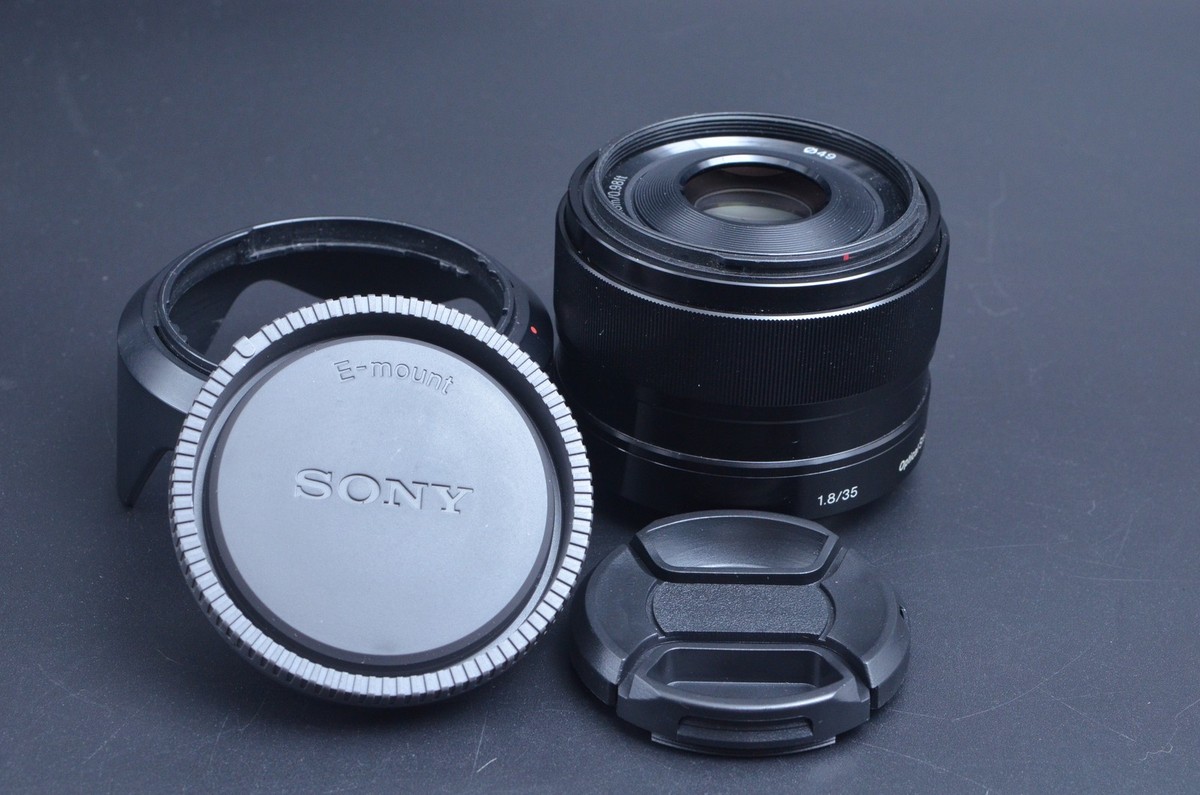 Sony SEL35F18 35mm F/1.8 OSS Sony E-Mount Lens APS-C #J62 | eBay