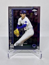 2025 Topps Chrome Update Roki Sasaki Rookie Debut #USC73 Rookie Card RC Dodgers