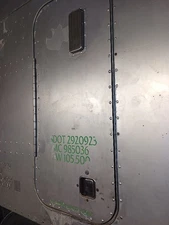 1994 Peterbilt 379 Left Driver Side Sleeper Door 32"X50"  (11350343