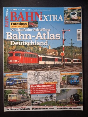 Bahn Extra Heft Nr. 3/2014 Bahn-Atlas Deutschland sehr guter Zustand