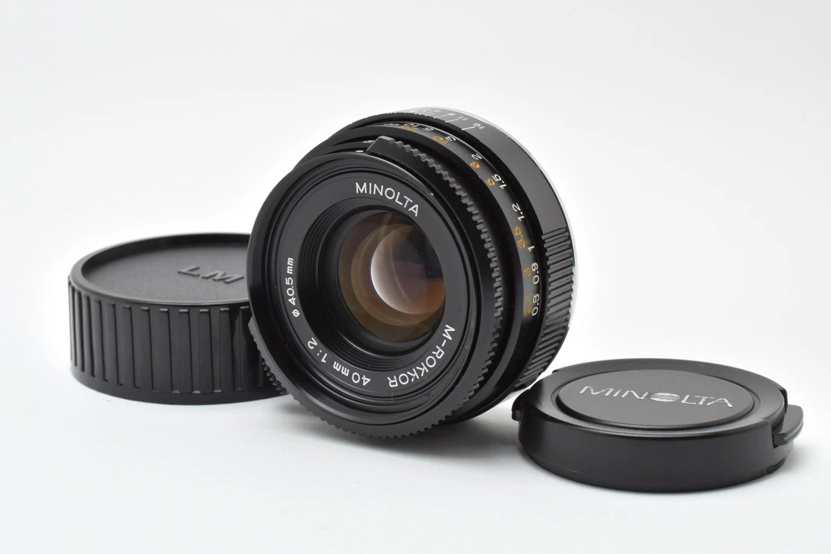 Minolta M Rokkor 40mm F2 for sale - eBay Minolta M Rokkor 40mm F2 for sale - eBay
