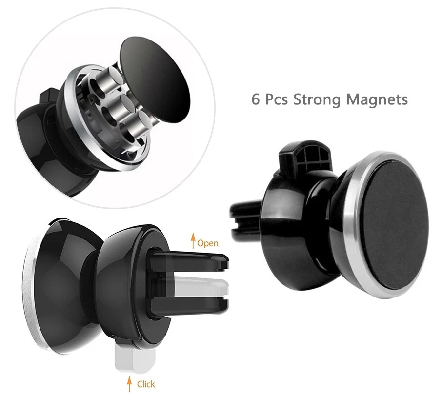 Black Rugged Case + Belt Clip Holster + Magnetic Car Mount for Huawei Mate 20 - Image 4 of 4