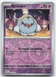 Greavard 042/091 Paldean Fates Reverse Holo Promo